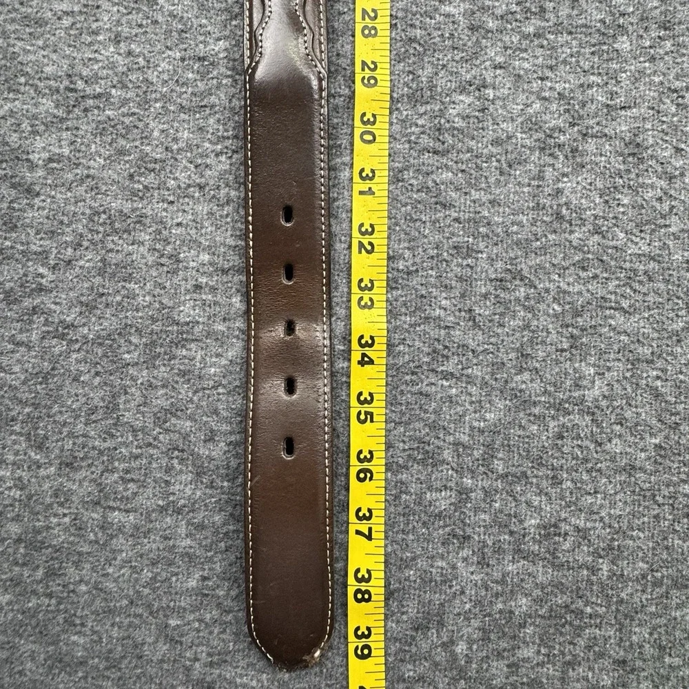 Nocona Brown Belt Southwest‎ Western Cowboy N2483602 Size 34 *READ*